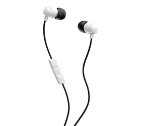 Skullcandy JIB weiß-schwarz / Kopfhörer mit Mikrofon / 3,5-mm-Klinkenstecker / 1,2 m