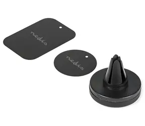 Nedis magnetische Lüftungshalterung schwarz / Autotelefonhalterung / universell 4-6 Zoll