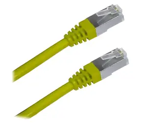 Xtendlan SFTP CAT6A 0,5 m gelb / Patchkabel / RJ45-RJ45 / LSZH