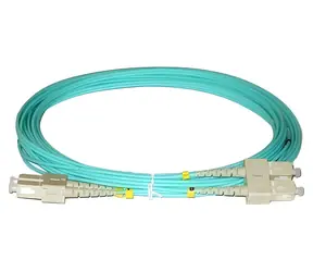 Xtendlan FO Patchkabel SC-SC / Optisches Patchkabel / 3 m / OM3 50/125 / Duplex / LS0H