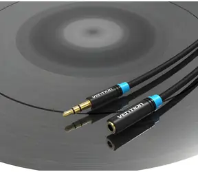 Vention Audio-Verlängerungskabel, 3,5-mm-Klinkenstecker, 1,5 m / Audiokabel / 3,5-mm-Klinkenstecker (MF)