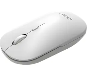 Acer AMR130 weiße kabellose Maus / Ergonomischer optischer Sensor / 1600 DPI / USB + Bluetooth 5.2