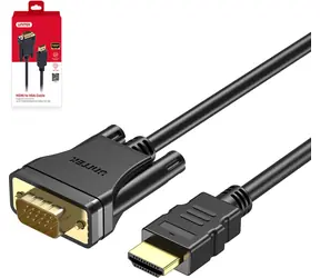 Unitek V1185A01 schwarz / HDMI-VGA-Kabel (D-Sub) / 2 m