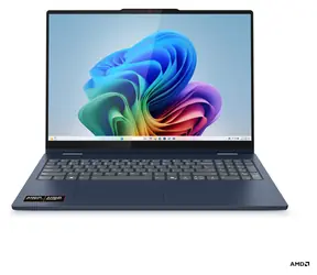 Lenovo IdeaPad 5 2-in-1 16AKP10 blau / Notebook / 16" WUXGA T / AMD RYZEN AI 5 340 / 16 GB / 512 GB SSD / AMD Radeon