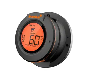 Levenhuk Wezzer Grill BT40 / Grillthermometer / Bluetooth / für Grilldeckel / ToGrill App