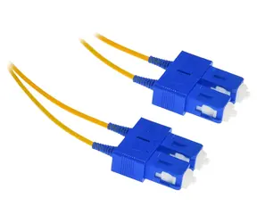 Xtendlan FO Patchkabel SC-SC 1 m / Optisches Patchkabel / SM 9/125 Duplex / LSZH / 2 mm