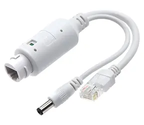 Xtendlan XL-POES-12V1-A Mini-PoE-Splitter / 802.3 AF / 100 Mbit/s / 12 V / 1 A / Überspannungsschutz