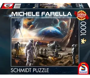 Schmidt Puzzle Unendliche Welten - Weltraummissionen / 1000 Teile / ab 12 Jahren