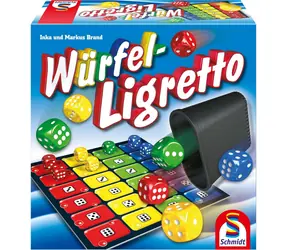 Schmidt Würfelspiel Ligretto Cube / 24 Würfel / 2-4 Spieler / ab 8 Jahren
