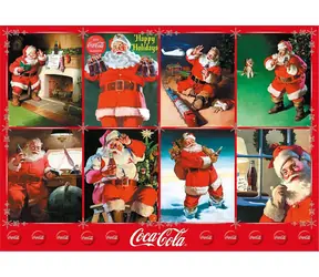Schmidt Puzzle Coca-Cola Weihnachtsmann / 1000 Teile / ab 12 Jahren
