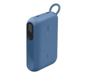 Belkin Powerbank 10000mAh blau / Powerbank / 20W / USB-C / mit Display