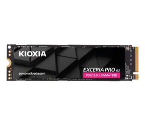 KIOXIA Exceria Pro G2 4 TB / SSD / M.2 2280 / PCIe 5.0 x4 / TLC / R: 14700 MB/s / Schreibgeschwindigkeit: 13700 MB/s