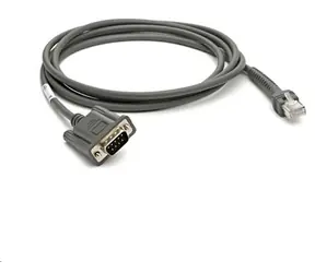 ZEBRA RS-232 Nixdorf Anschlusskabel / Direktstromversorgung / DB9-RJ45 / 2,13 m