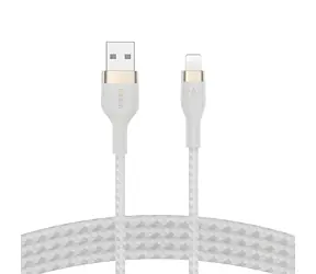 Belkin Flex CAA010bt1MWH weiß / USB-A auf Lightning Kabel / 1 m / MFi