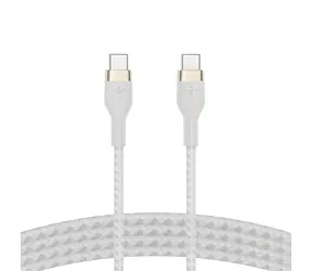 Belkin Flex CAB011bt1MWH weiß / USB-C-Kabel / 60 W / 1 m