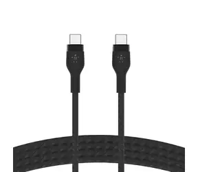Belkin Flex CAB011bt2MBK schwarz / USB-C-zu-USB-C-Kabel / 60 W / 2 m
