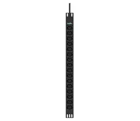 PowerWalker PHB21 schwarz / PDU / 16x C13 / IEC C20 Eingang / 0U vertikal