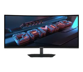 34" GIGABYTE GS34WQCA Schwarz / Monitor / VA Curved / WQHD 3440 x 1440 / 120 Hz / FreeSync Premium