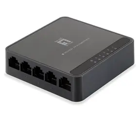 LevelOne GEU-0522 / Switch / 5 Ports / 10/100/1000 Mbit/s / Metallgehäuse