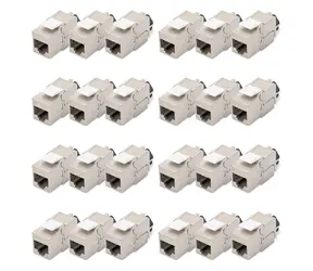 Digitus DN-93617-24 silber / Keystone-Modul / Kat.6a / geschirmt / 24 Stück.