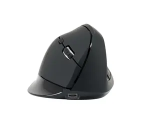 Conceptronic LORCAN03B schwarz / Ergonomische kabellose Maus / Bluetooth 5.2 / 6 Tasten / Akku