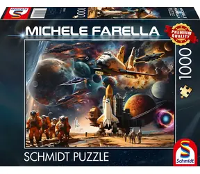 Schmidt Puzzle Verzauberter Raum / 1000 Teile / ab 12 Jahren