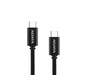 ADATA CACC-200PN-BK schwarz / Daten- und Ladekabel / USB-C - USB-C / PD 100 W / QC 3.0 / 2 m