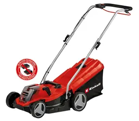 Einhell GE-CM 18/33 Li-Solo / Akku-Rasenmäher / 18 V / Ohne Antrieb / Schnittbreite 33 cm / Fangkorb 30 l / Ohne Akku