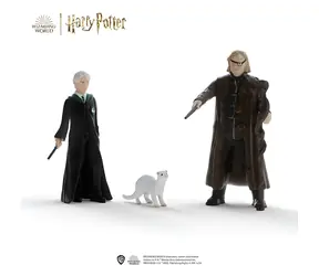 Schleich WORLD Harry Potter Mad-Eye Moody & Draco Malfoy mit Frettchen Figurenset