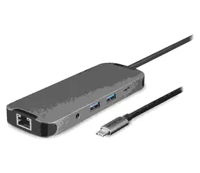 Chieftec DSC-901 Titan / Dockingstation / USB-C 3.2 Gen1 / HDMI 2.0 / 2x USB-A / GLAN / SD/microSD