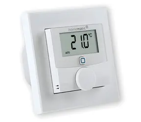 Homematic IP HmIP-BWTH24 / Wandthermostat / Schaltausgang 24 V / Temperatur- und Feuchtigkeitssensor