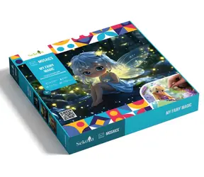 SEKOIA Mosaik-Feen / 6 Vorlagen / über 1000 Steine / ab 5 Jahren