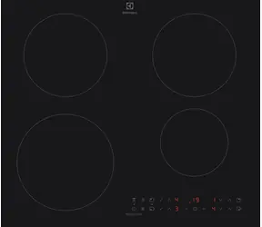 Electrolux EIT60433CT schwarz / Induktionskochfeld / 7200 W / 4 Kochzonen
