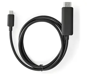 Nedis USB-C - HDMI 2m schwarz / Adapter / USB 3.2 Gen 1 / 4K 60Hz