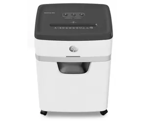 HP OneShred 18CC hellgrau / Aktenvernichter / DIN P4 / Kreuzschnitt 4 x 35 mm / 18 Blatt / 25 l
