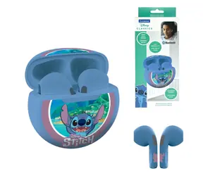 Lexibook Stitch In-Ear-Kopfhörer blau / Kopfhörer / Bluetooth / mit Mikrofon / Ladecase / Touch-Steuerung
