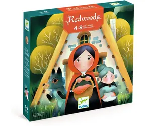 DJECO Brettspiel Rotkäppchen / Kooperatives Spiel / Blumen pflücken