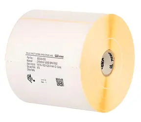 ZEBRA Z-PERFORM 1000T 40x50mm / Etikett / Thermotransfer / Papier / Permanentkleber / 25mm Kern