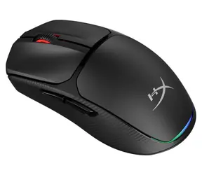 HyperX Pulsefire Fuse schwarz / Kabellose Gaming-Maus / Optisch / 3.200 DPI / 6 Tasten / USB / Bluetooth