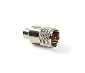 Nedis PL259 Stecker / Koaxialstecker / Stecker / Lötstecker / 50 Ohm / 25 Stück