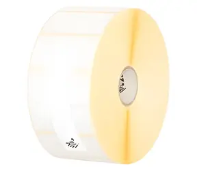 ZEBRA Z-Select 2000T / Thermotransferetikett / 102 x 25 mm / permanent haftend / Kern 25 mm