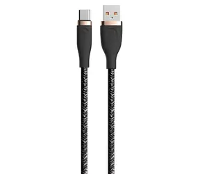 Devia Star Series USB-A - USB-C Kabel, schwarz / Kabel / USB-A - USB-C / 1,2 m