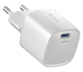 Devia Extreme Speed Mini weiß / Netzladegerät / USB-C / 30 W / PD