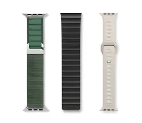 Aiino Trio Time 44-49 mm / Armband für Apple Watch / 3er-Set / Serie 4-11