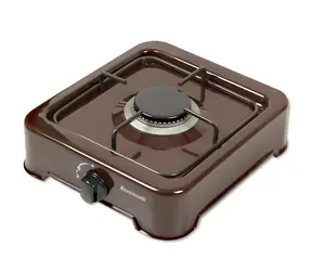 Ravanson K-01BR Bronze / Gasherd / 1-flammig / 2,11 kW / G30 / mit Grillrost