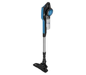 Black&Decker BXVMS602E Akku-Staubsauger, schwarz/blau, 600 W, Zyklontechnologie, HEPA-Filter, 2-in-1-System