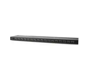 Nedis HDMI-Splitter 1:16 Anthrazit / Splitter / 16x HDMI-Ausgang / 4K 60Hz / 18 Gbit/s / Metall