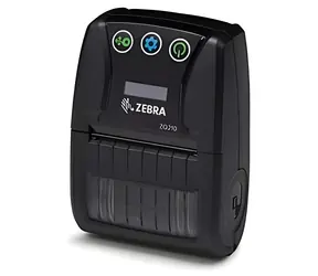 ZEBRA ZQ210 Schwarz / Mobiler Thermodrucker / 203 dpi / 60 mm/s / Bluetooth / USB / 1500 mAh