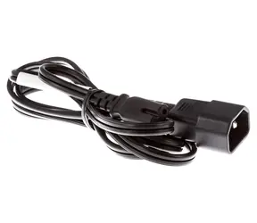 ZEBRA Netzkabel IEC C7/C14 für CC6000 / Netzkabel / 0,5 m / schwarz