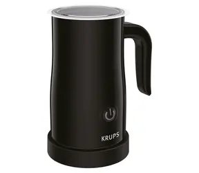 Krups XL1008 schwarz / Milchaufschäumer / 500 W / 150 ml / Edelstahlbehälter